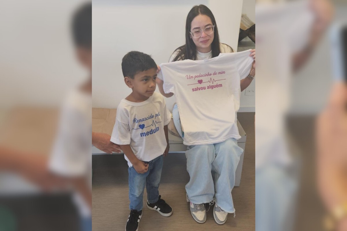 Família encontra doadora de medula que salvou criança de 3 anos: ‘Feliz e muito grata por ajudar com um simples gesto'