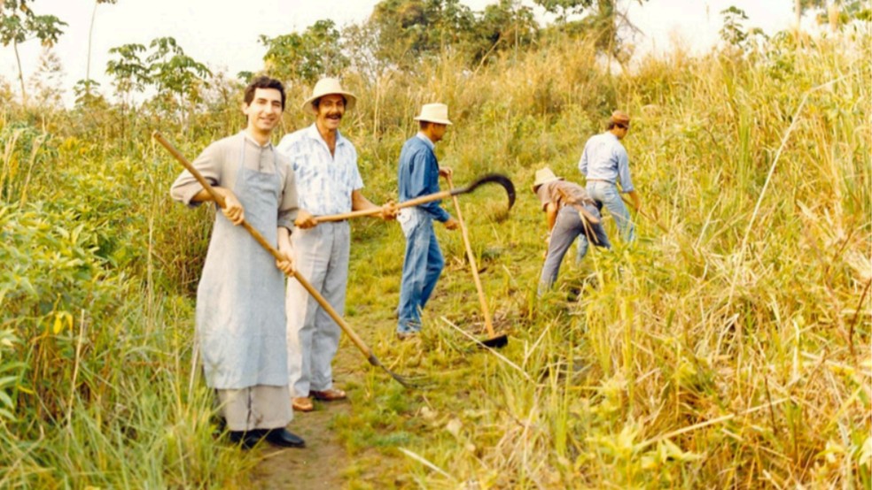 Fundada em 4 de outubro de 1985, há 40 anos, a Associação Fraternidade São Francisco de Assis na Providência de Deus produz café em Jaci (SP) — Foto: Associação Fraternidade São Francisco de Assis na Providência de Deus/Divulgação