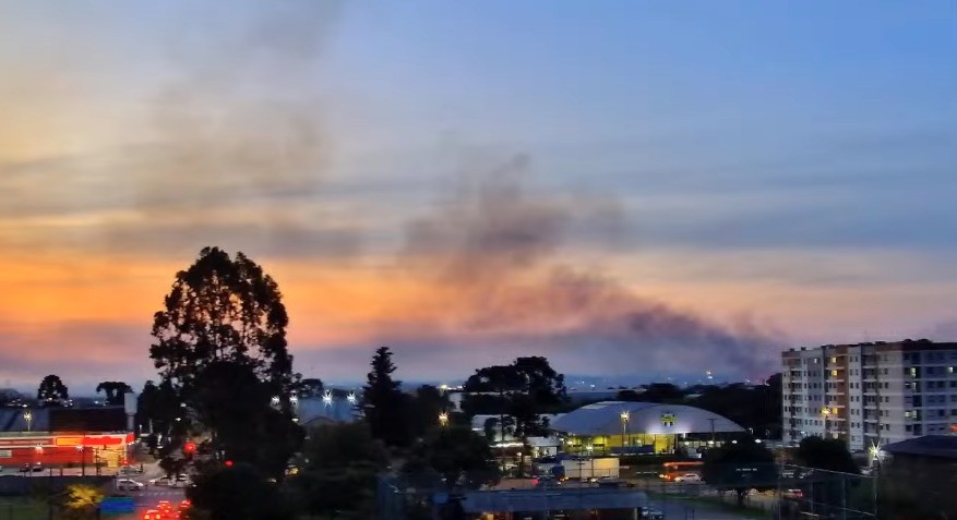 VÍDEO: Incêndio atinge São José dos Pinhais