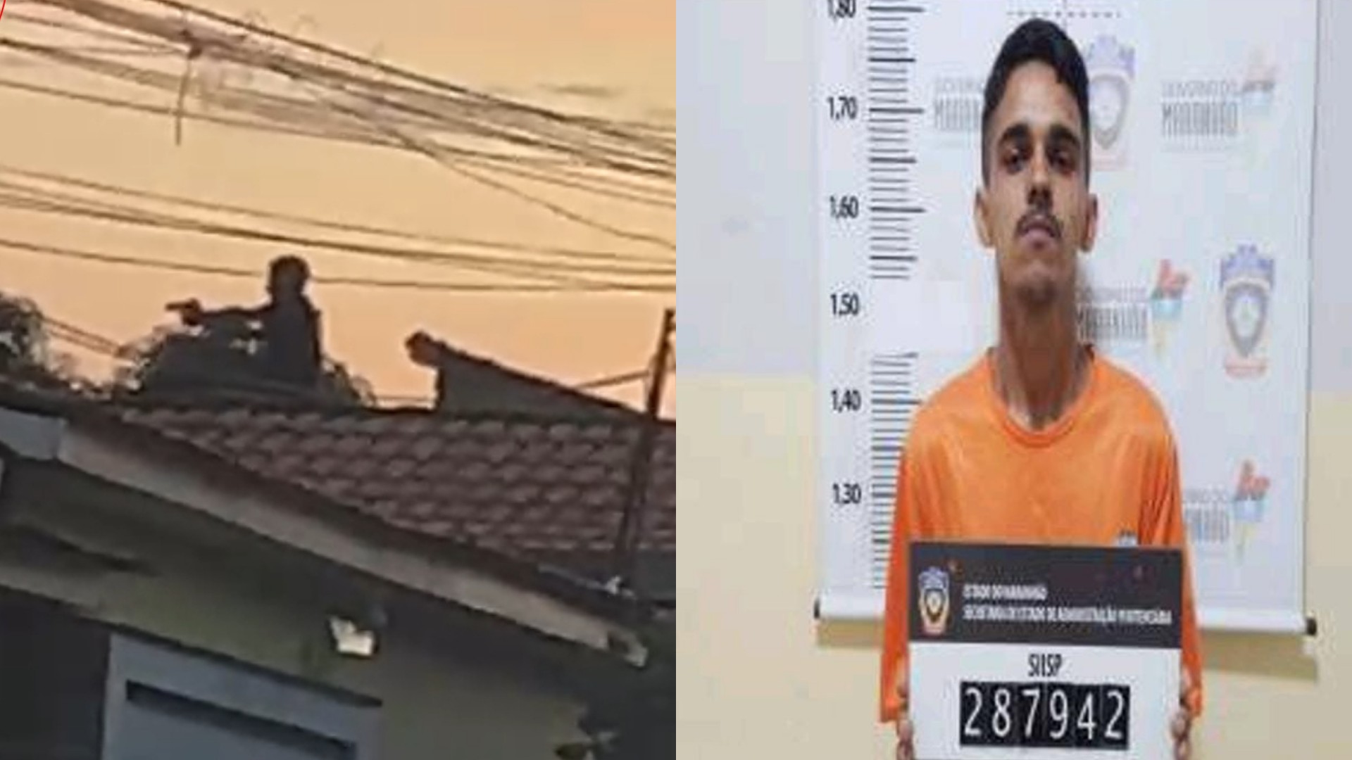 Homem armado sobe em telhado, atira várias vezes contra a rua e é morto pela polícia em Açailândia
