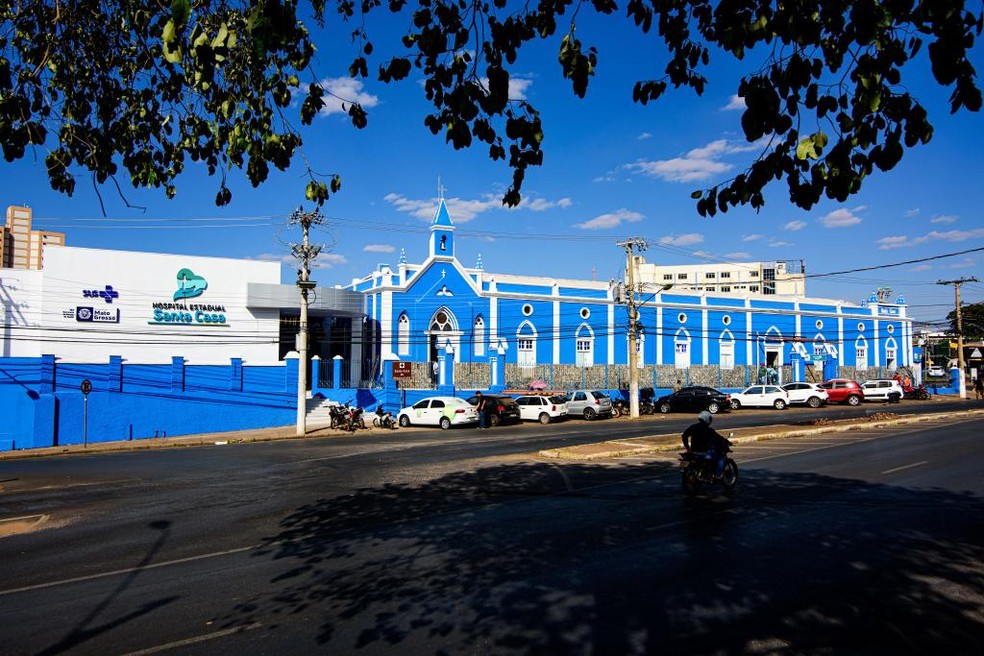 Hospital Estadual Santa Casa em Cuiab  Foto: SES/MT