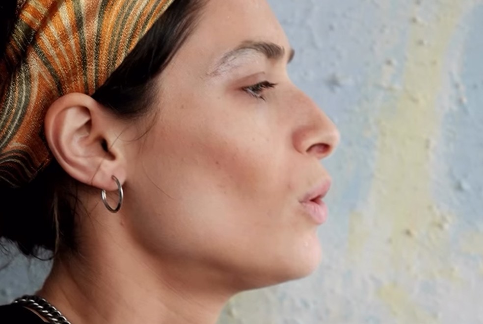 Luisa Arraes como Cássia Eller para a cinebiografia da cantora. Filme ainda não tem data de lançamento. — Foto: Divulgação