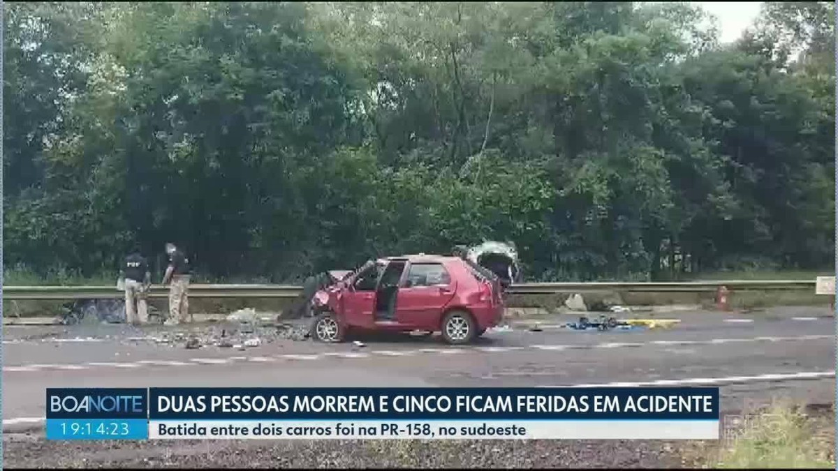 Duas Pessoas Morrem E Cinco Ficam Feridas Em Acidente Entre Dois Carros