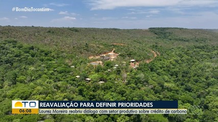 Governo do Tocantins reabre diálogo com setor produtivo sobre crédito de carbono