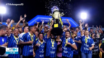 União vence o Araguaína e leva a taça no Campeonato Tocantinense pela 3ª vez