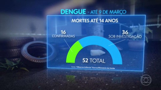 'Alerta para o mundo': como dengue no Brasil virou preocupação internacional - Programa: Jornal Nacional 