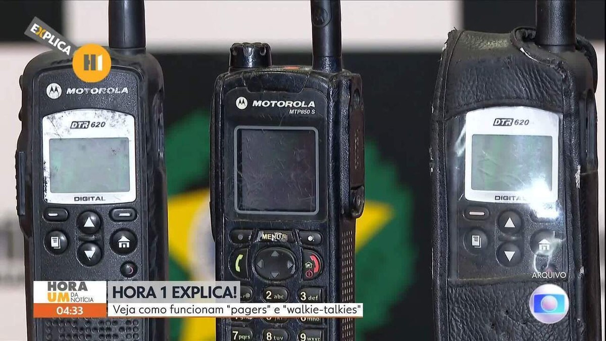 O que são walkie-talkies, que explodiram em Beirute e no sul do Líbano