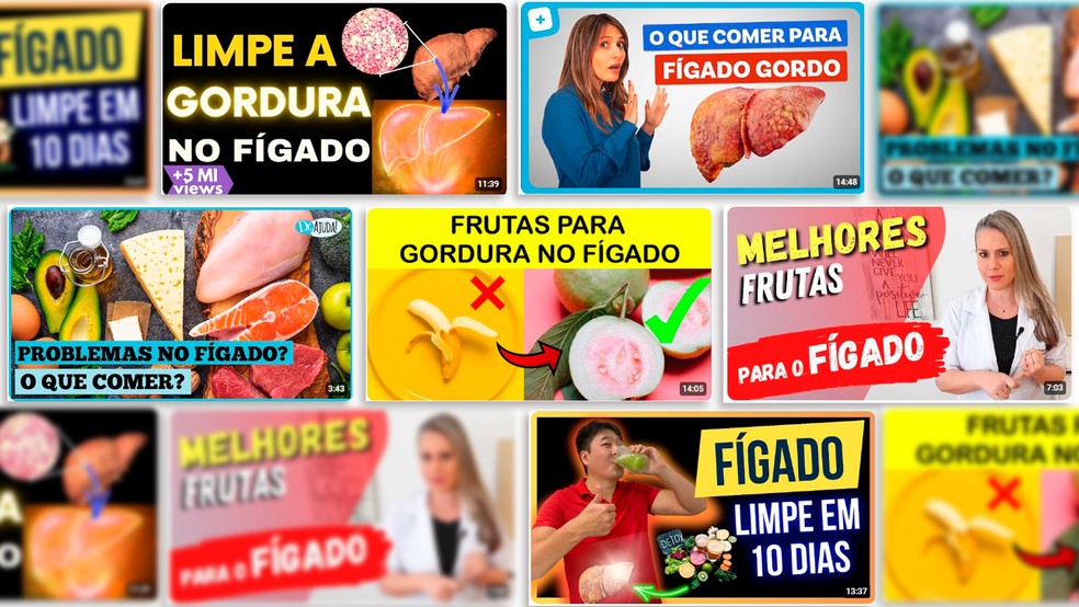 Limpeza do fígado é um tema recorrente em vídeos diversos no YouTube e no Instagram. — Foto: Reprodução/YouTube