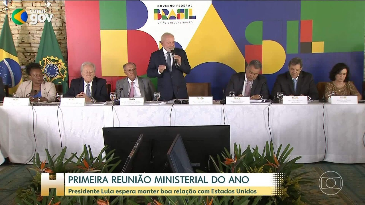 Ausente na posse, Lula parabeniza Trump por novo mandato e cita 'amizade histórica' entre países