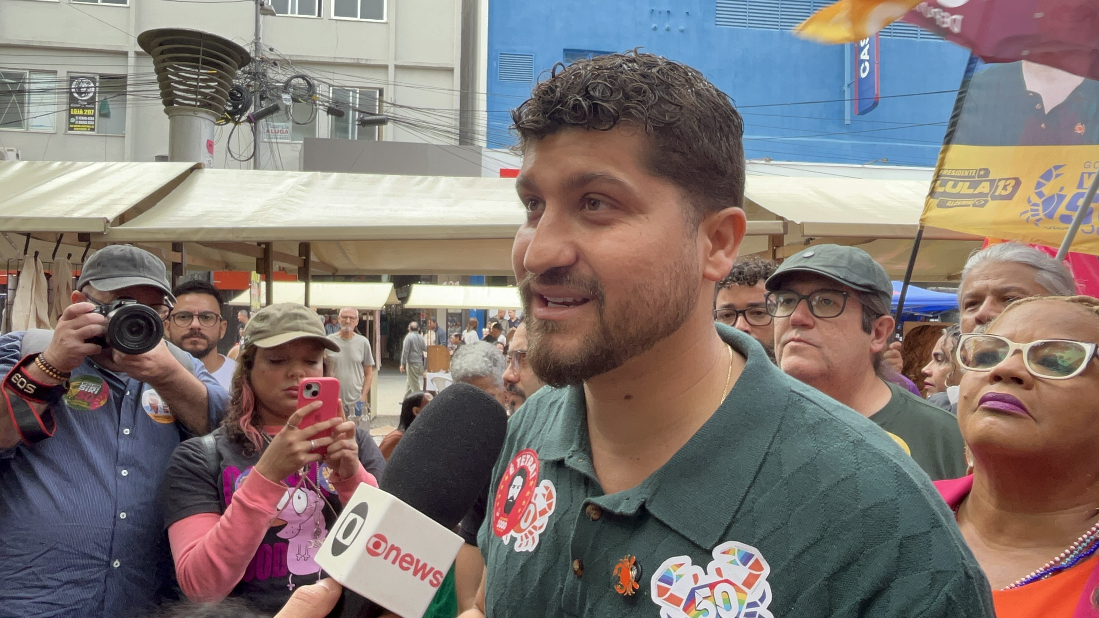 Siri promete reservar 2% do orçamento do RJ para a Cultura e ampliar equipamentos da pasta