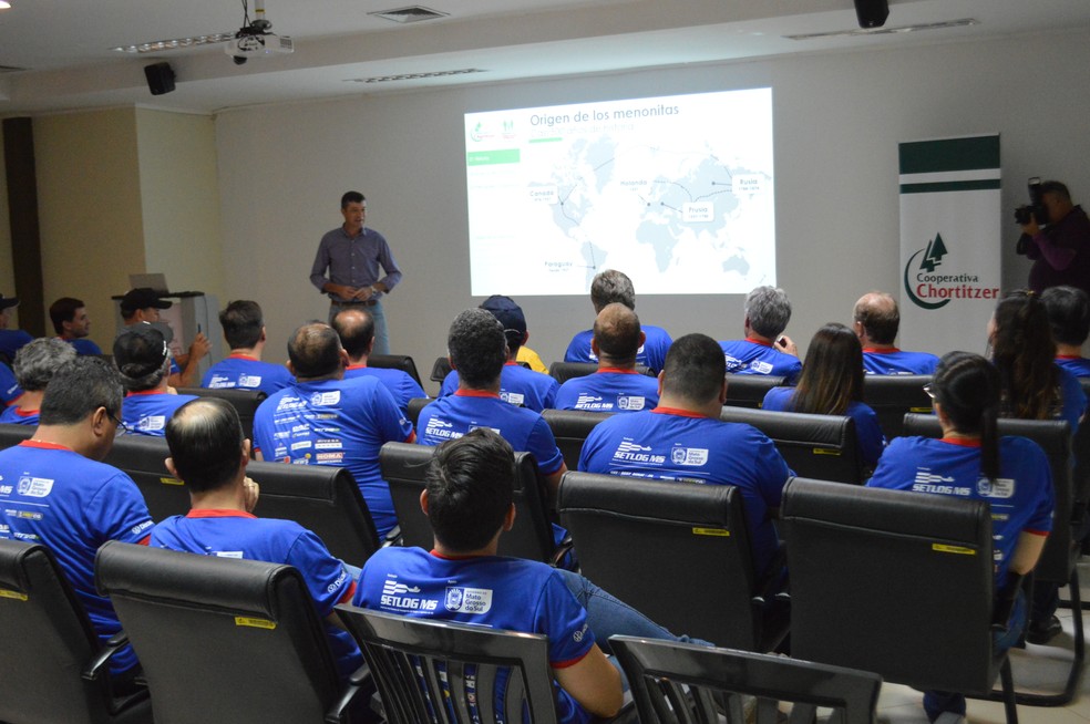 Presidente da cooperativa Chortitzer, Ronald Reimer — Foto: Anderson Viegas/g1 MS