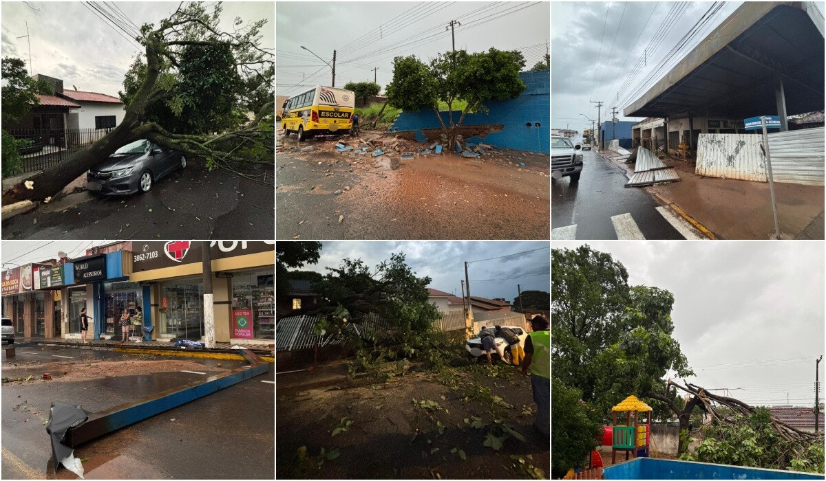 Após temporais, cidades do Oeste Paulista decretam estado de emergência