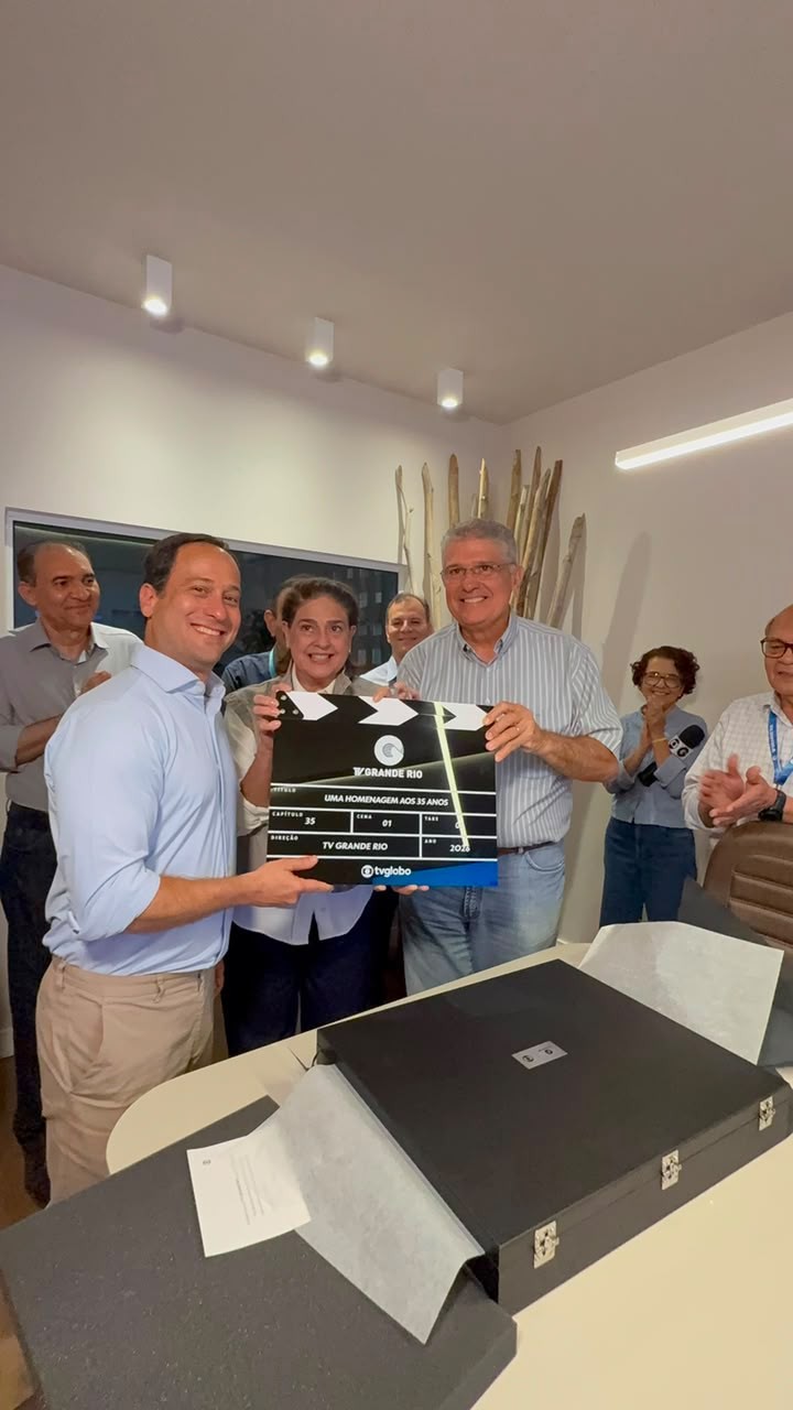 Diretor-presidente da Globo visita TV Grande Rio em Petrolina 