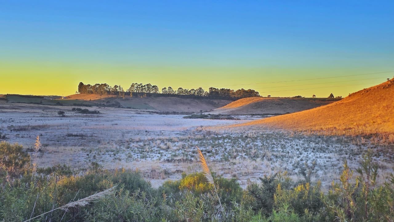 Com mínima de -7,3°C, SC registra pelo 2º dia seguido a menor temperatura de 2026