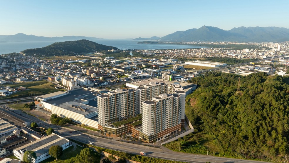 Residencial conectado a shopping traz novo conceito para a Grande Florianópolis