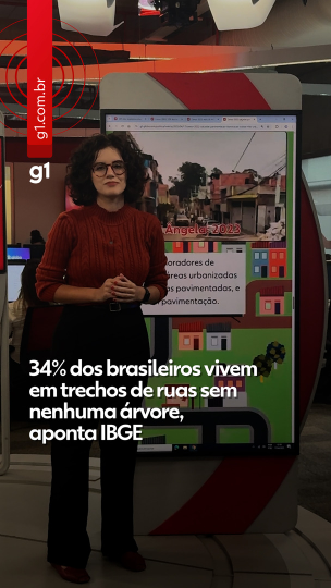 34% dos brasileiros vivem em trechos de ruas s...
