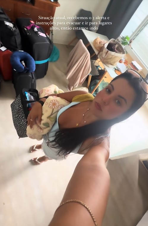 'Felizmente foi só um susto', diz brasileira que mora no Havaí após ter que sair de casa por causa de alerta de tsunami