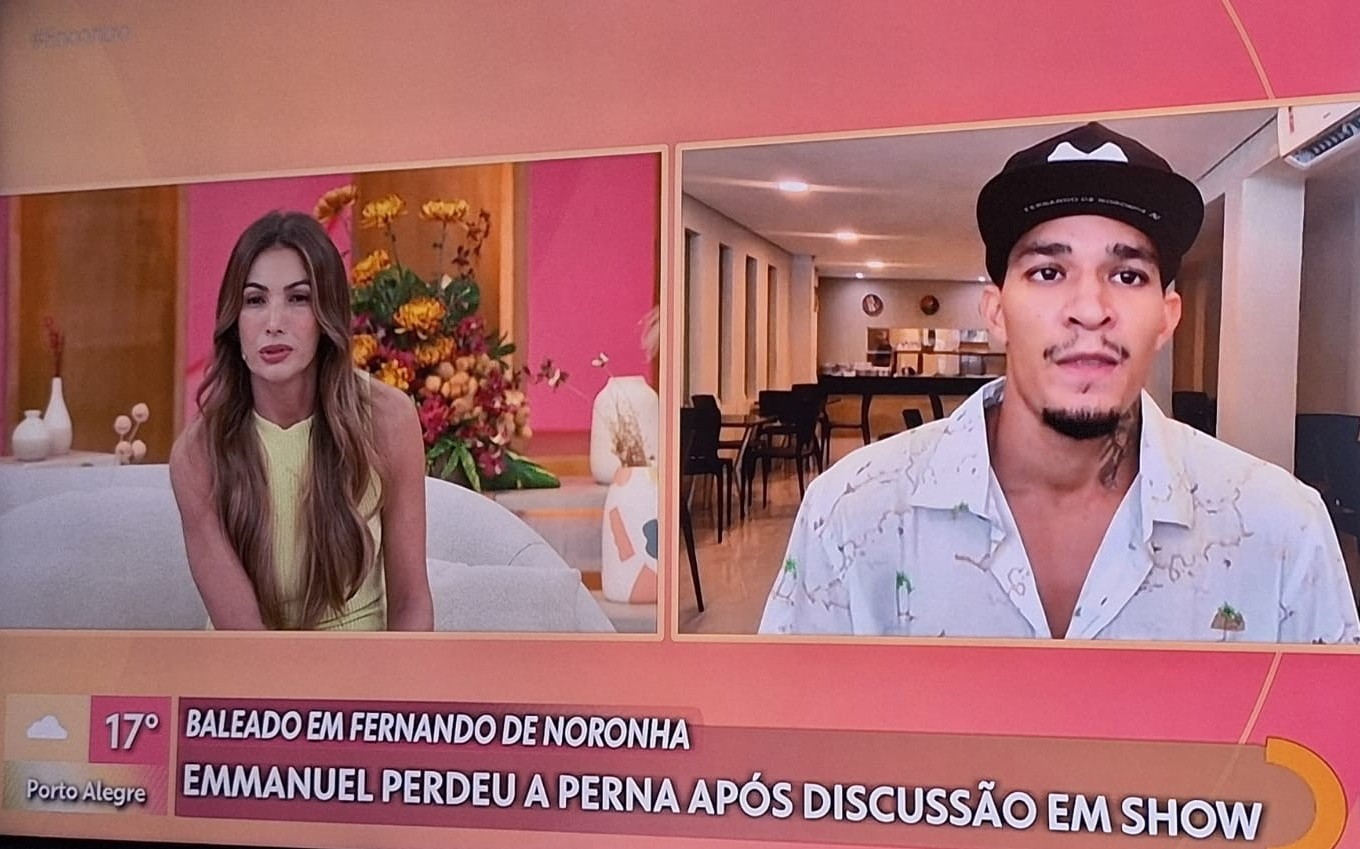 ‘Todo dia é uma batalha’, diz ambulante que teve perna amputada após ser baleado por delegado em Fernando Noronha