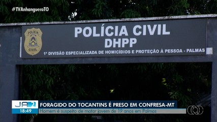 Homem suspeito de homicídio no TO, que estava foragido, é preso em Mato Grosso