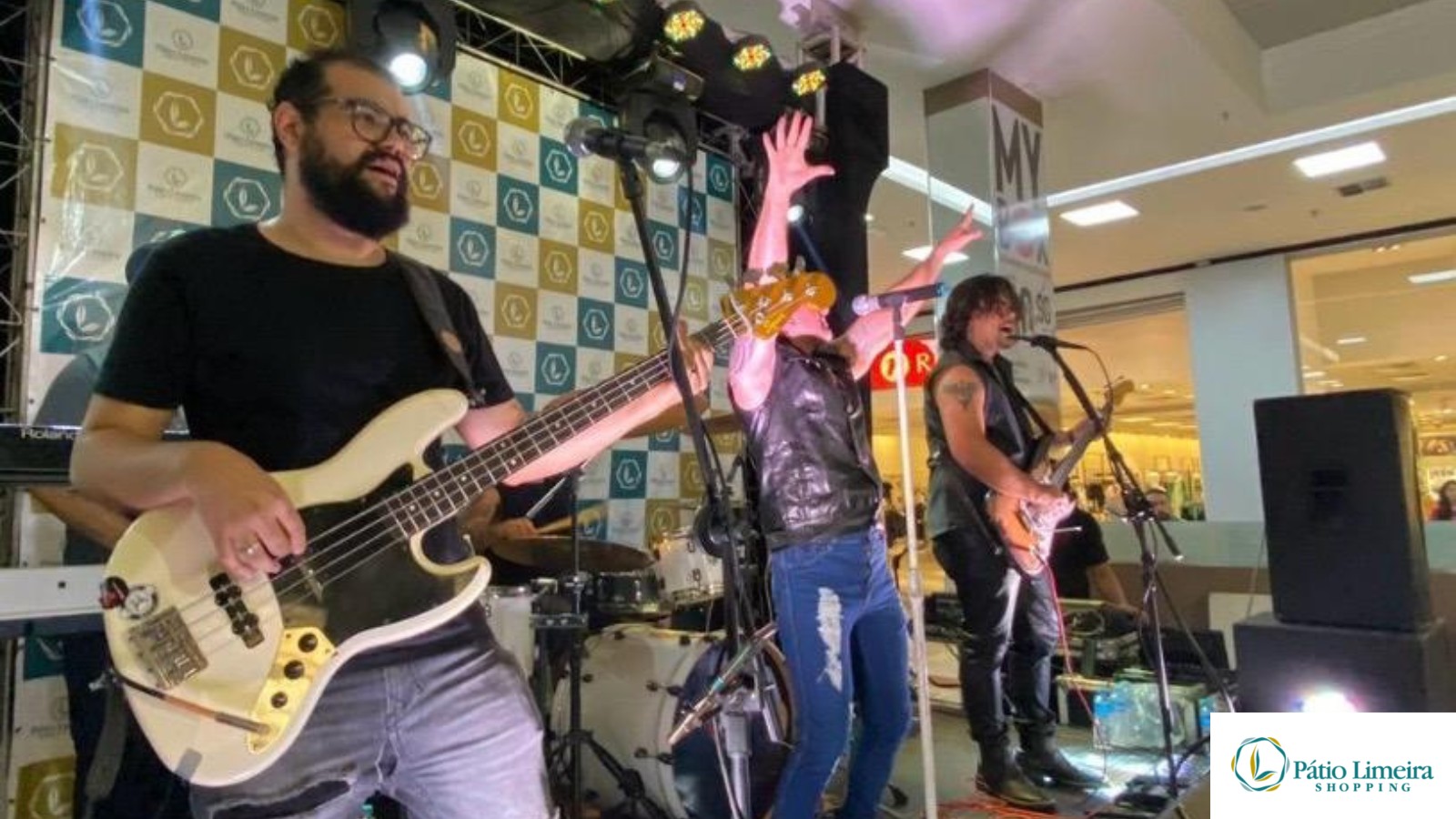 Bon Jovi Tribute encerra temporada de shows de rock no Pátio Limeira Shopping