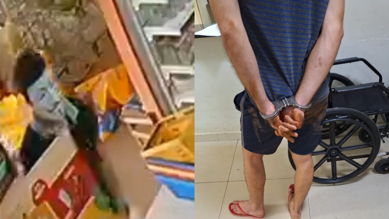 VÍDEO: Homem é preso suspeito de cometer série de roubos com máscara e arma falsa no PI