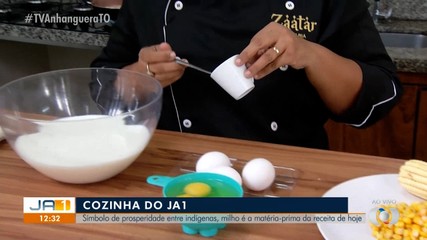 Símbolo de prosperidade entre indígenas, milho é a matéria-prima da receita deste sábado
