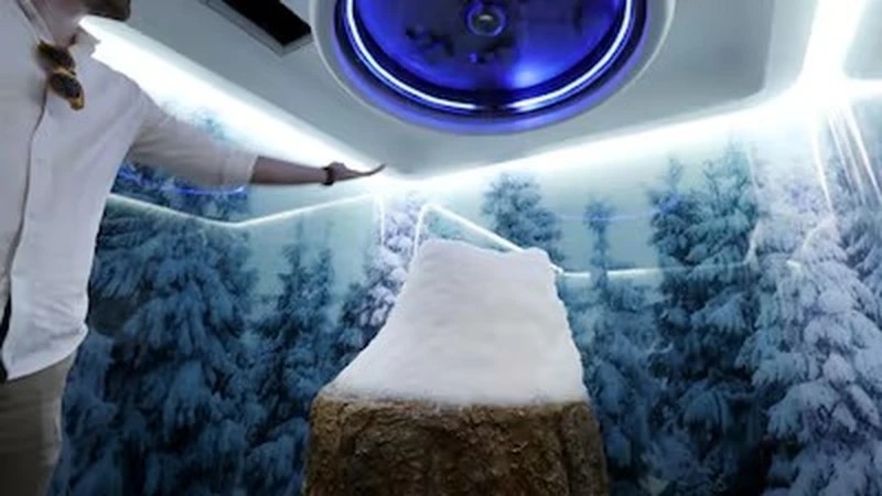 Os quartos de neve que ultrarricos instalam em casa para escapar do calor
