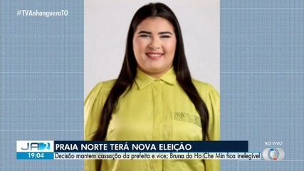 TRE cassa mandatos de prefeita e vice de Praia Norte e determina nova eleição