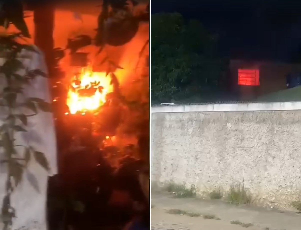 Incêndio atinge casa em Campos e assusta moradores; fogo foi controlado após mais de quatro horas