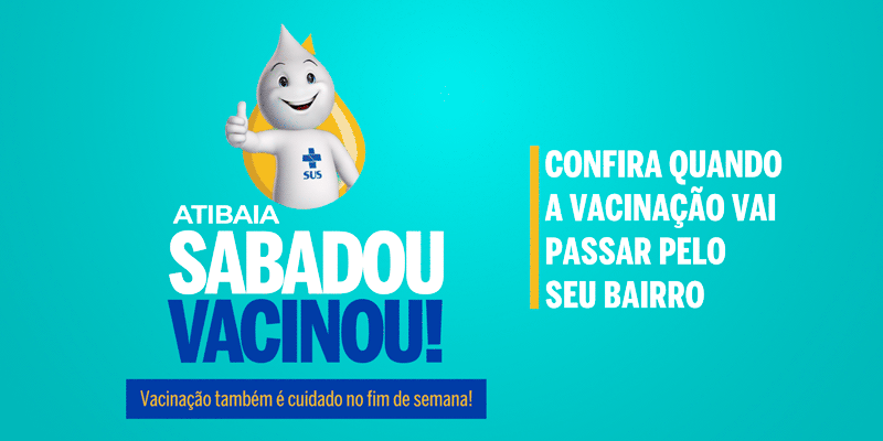 “Sabadou, Vacinou!” leva vacinação para escolas e unidades de saúde aos sábados