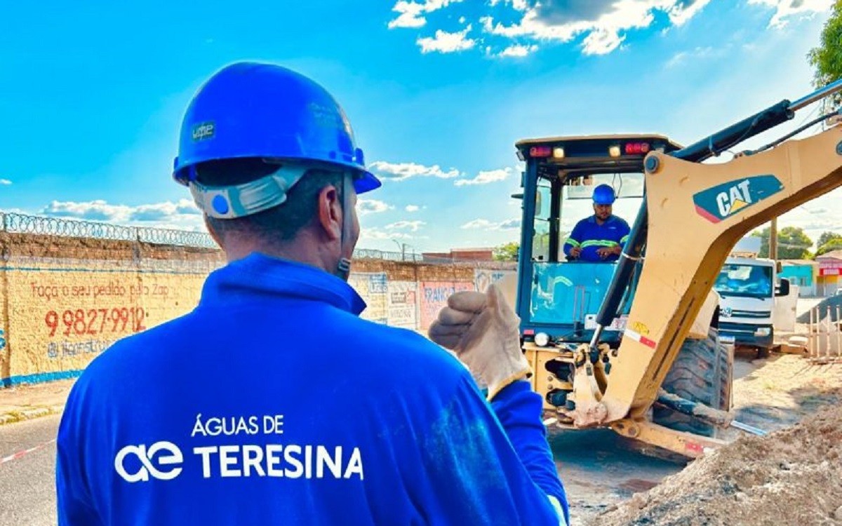 Obras da nova elevatória avançam e levam tecnologia inédita ao Piauí