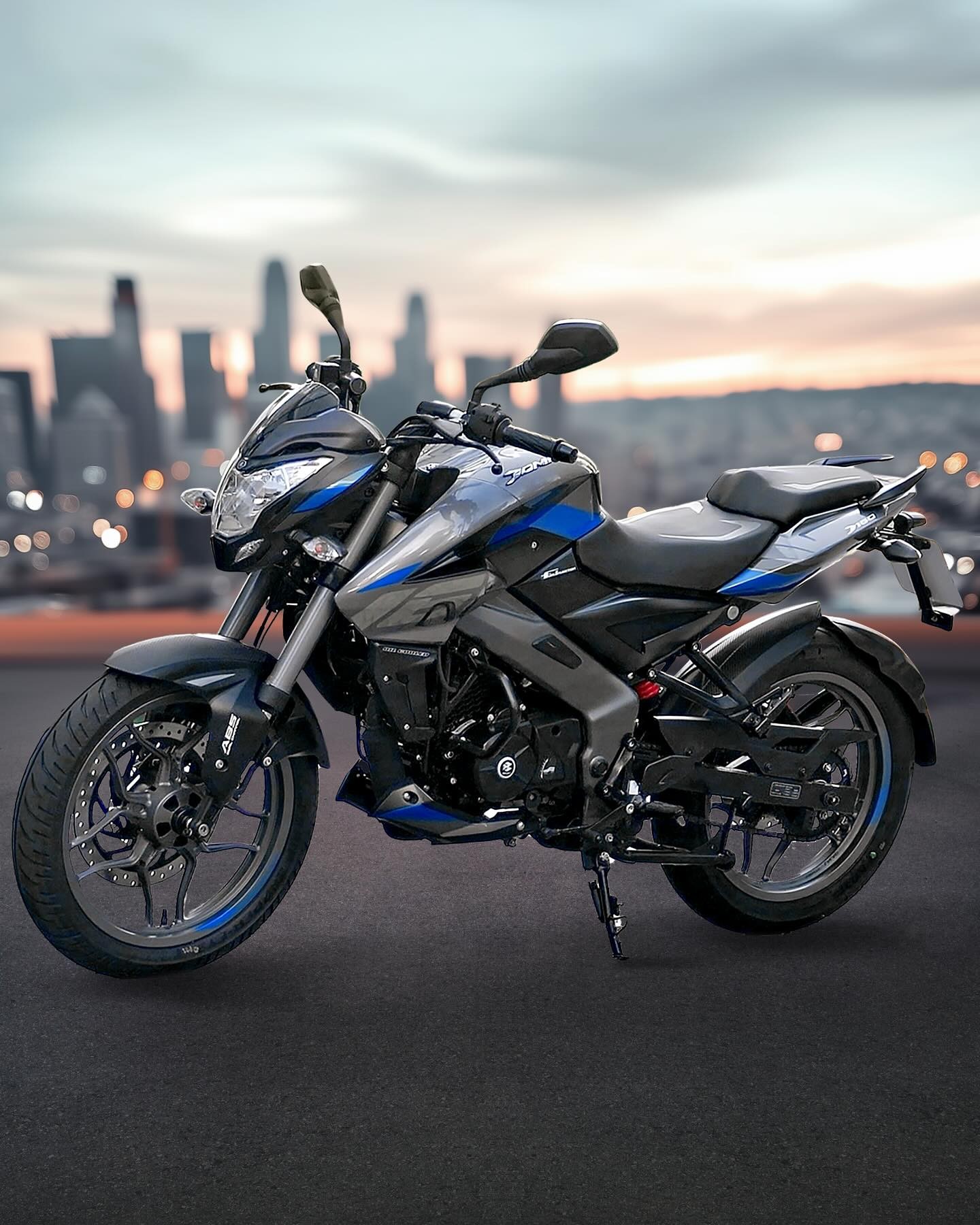 Dominar NS160 — Foto: Divulgação/Bajaj