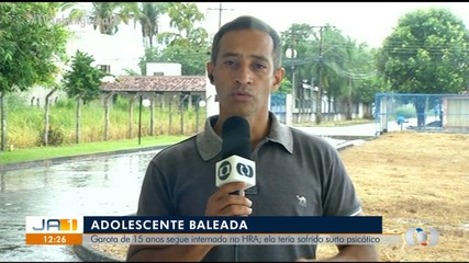 Confira qual o estado de saúde da adolescente baleada pela PM após surto