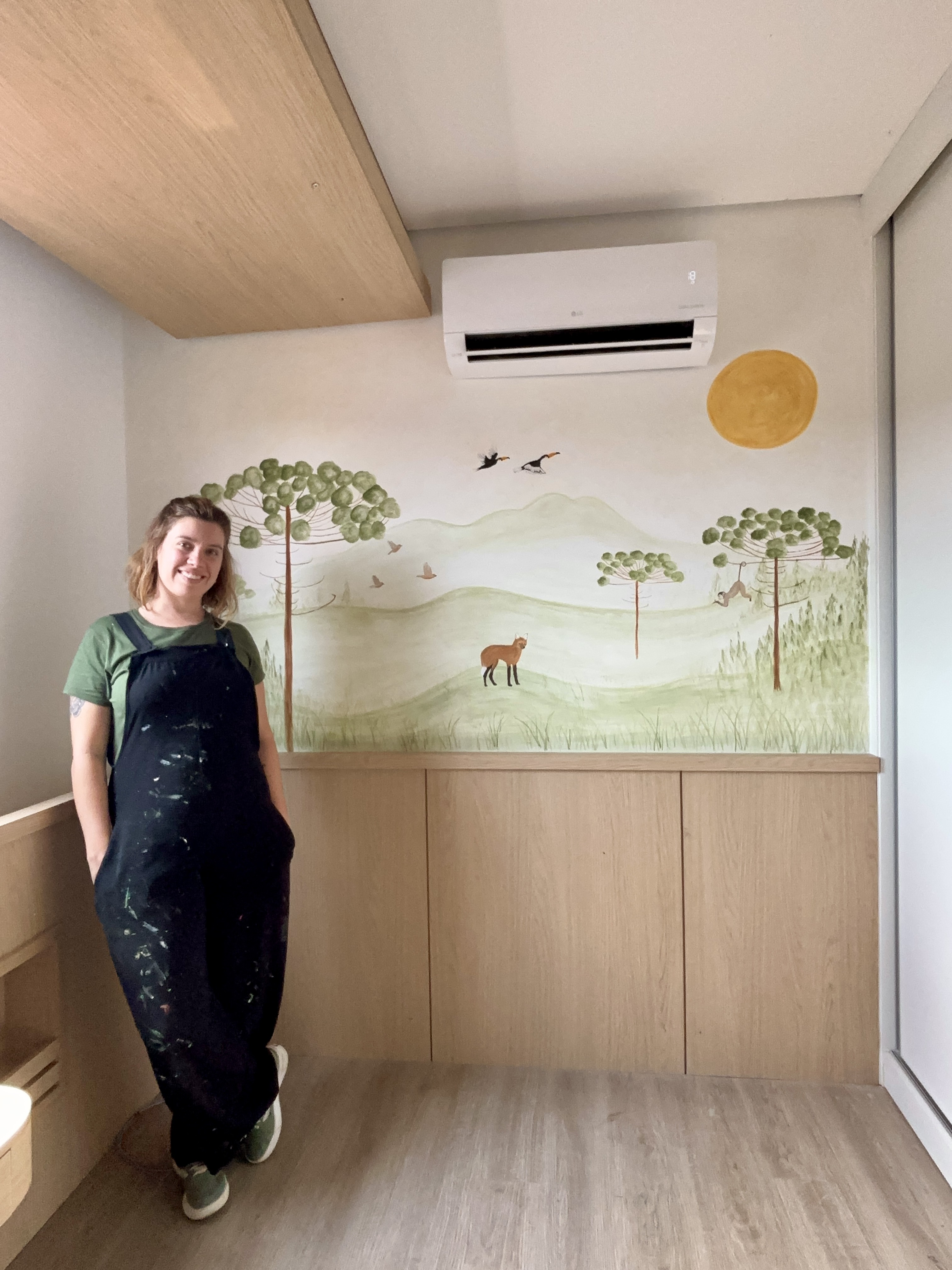 Artista usa fauna brasileira para transformar quartos infantis em ambientes educativos