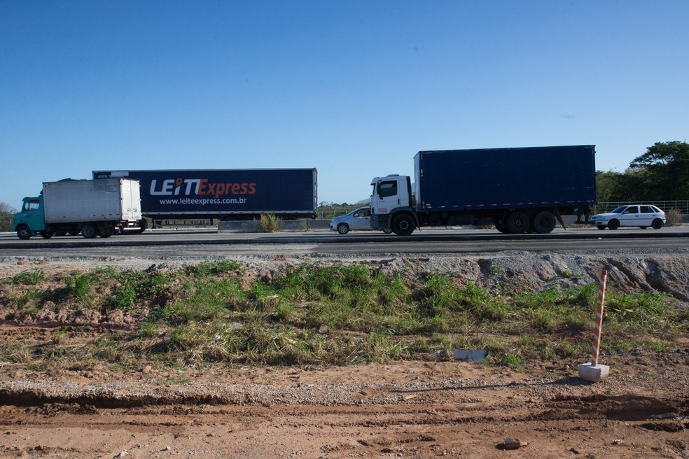 Anel Viário tem tráfego intenso de caminhões, com diversas indústrias, centros de distribuição e empresas de logística nas proximidades — Foto: Kid Júnior/SVM