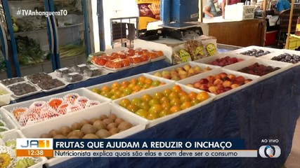 Frutas ajudam a reduzir o inchaço