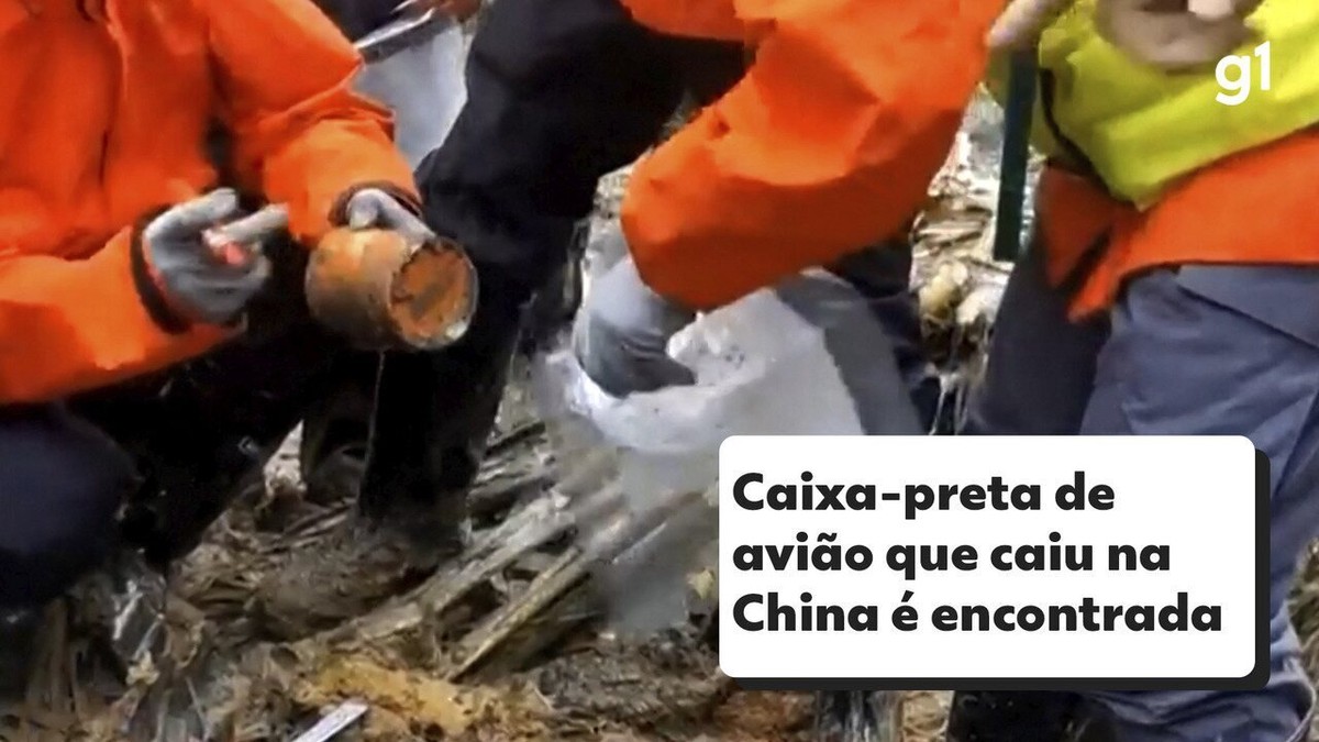 Caixa-preta de avião que caiu na China é encontrada