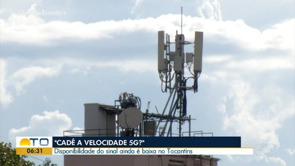 Sinal 5G é pouco utilizado devido oscilações constantes no Tocantins