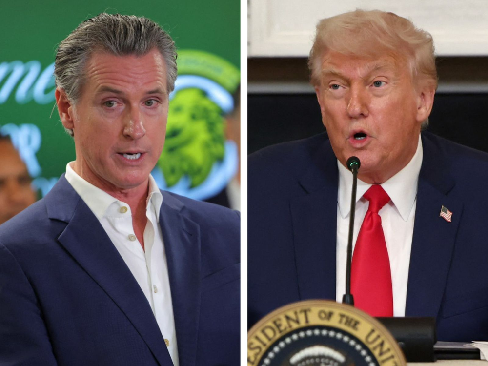 Governador da Califórnia afirma que Donald Trump ordenou investigação política contra ele e a esposa