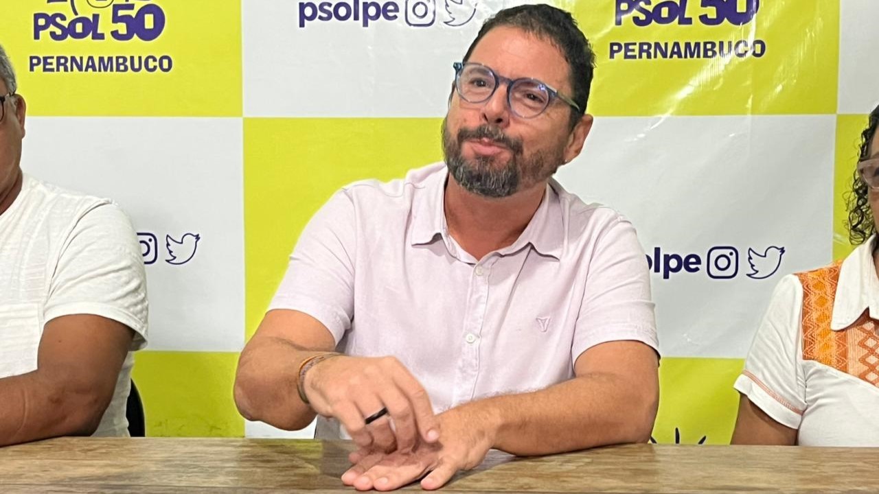 PSOL lança Ivan Moraes como pré-candidato a governador de Pernambuco nas eleições de 2026