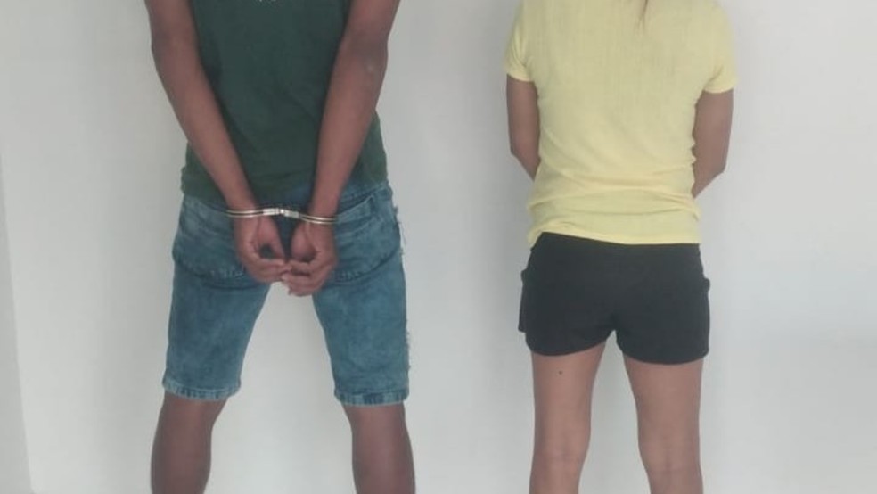 Casal é preso suspeito de estupro de vulnerável contra criança no Piauí — Foto: PM-PI