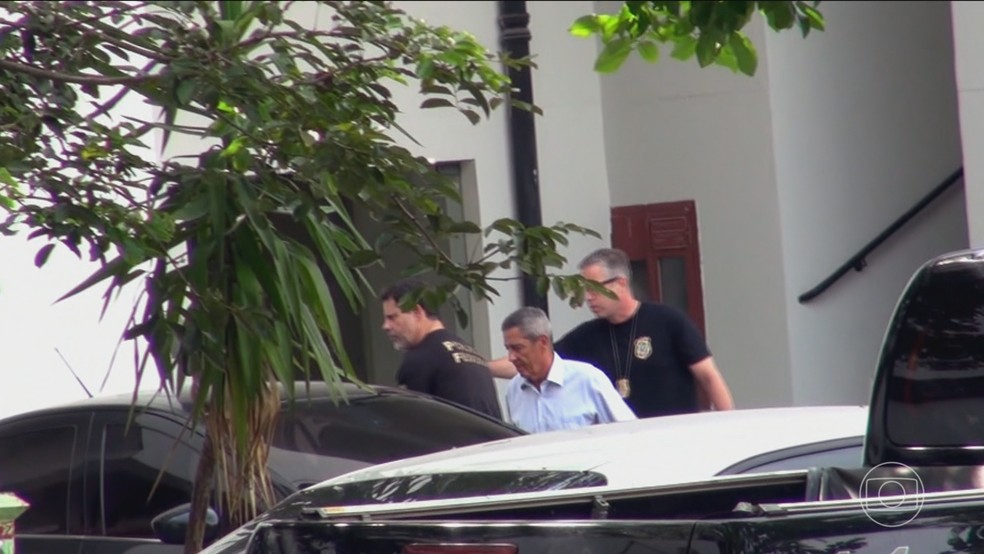 PF prende Braga Netto e afirma que o general da reserva agiu para obstruir investigações sobre tentativa de golpe de Estado — Foto: Jornal Nacional/ Reprodução