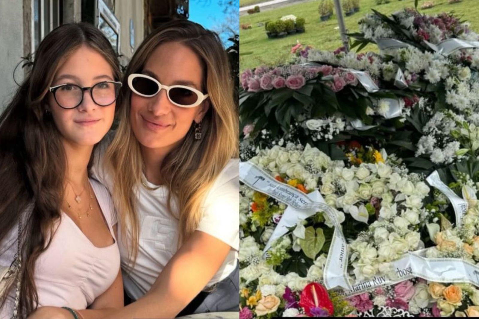 Anne-Marie: Schynaider Moura mostra coroas de flores em velório e agradece homenagens: 'um último adeus' 