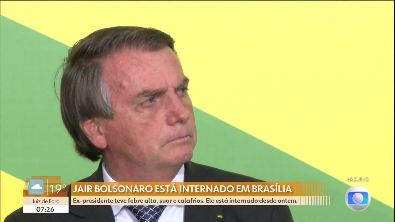 Bolsonaro começou a passar mal de madrugada e foi encaminhado ao hospital após agravamento do quadro, diz registro
