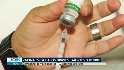 Campanha de vacinação contra a gripe já começou e segue até julho