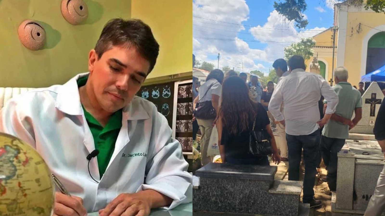 Neurocirurgião que sobreviveu a dois acidentes de avião e morreu de câncer é sepultado em Teresina