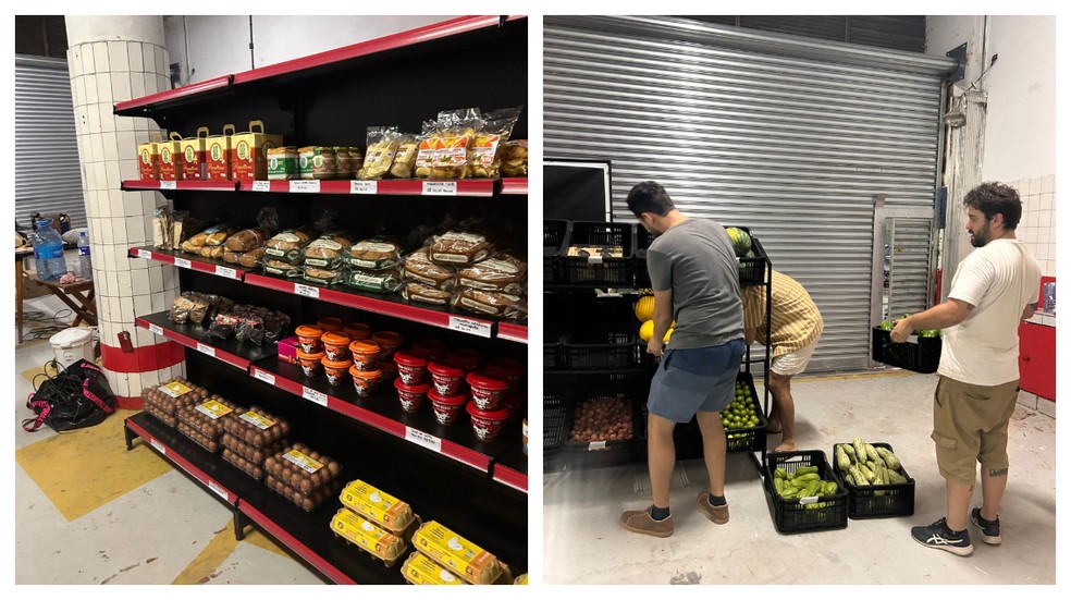 Gomo Coop, mercado sem "patrão" que abriu as portas em um formato de teste no fim de 2025 — Foto: Arquivo pessoal