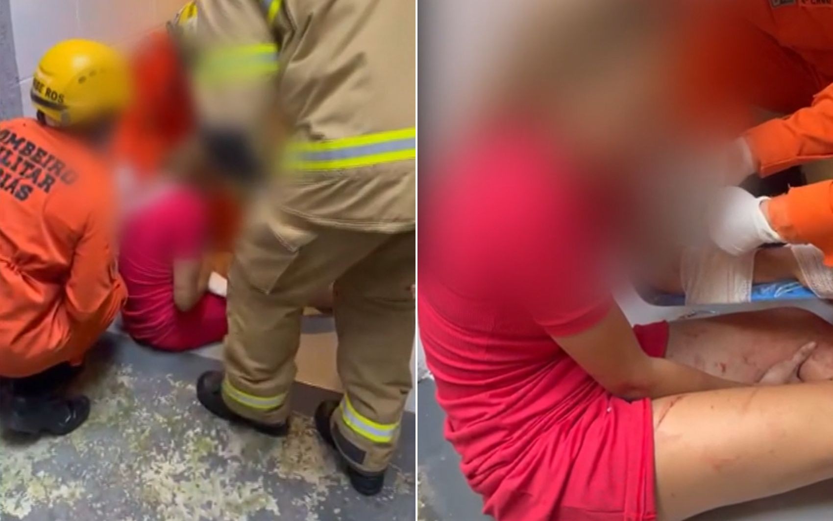 Mulher é jogada do 3º andar de prédio pelo marido, diz polícia