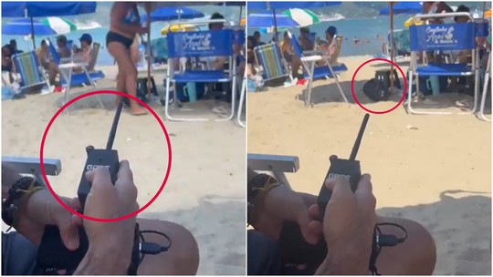 Descubra por que o 'silenciador' de m&uacute;sica usado por turista &eacute; ilegal no Brasil - Foto: (Reprodu&ccedil;&atilde;o/X)
