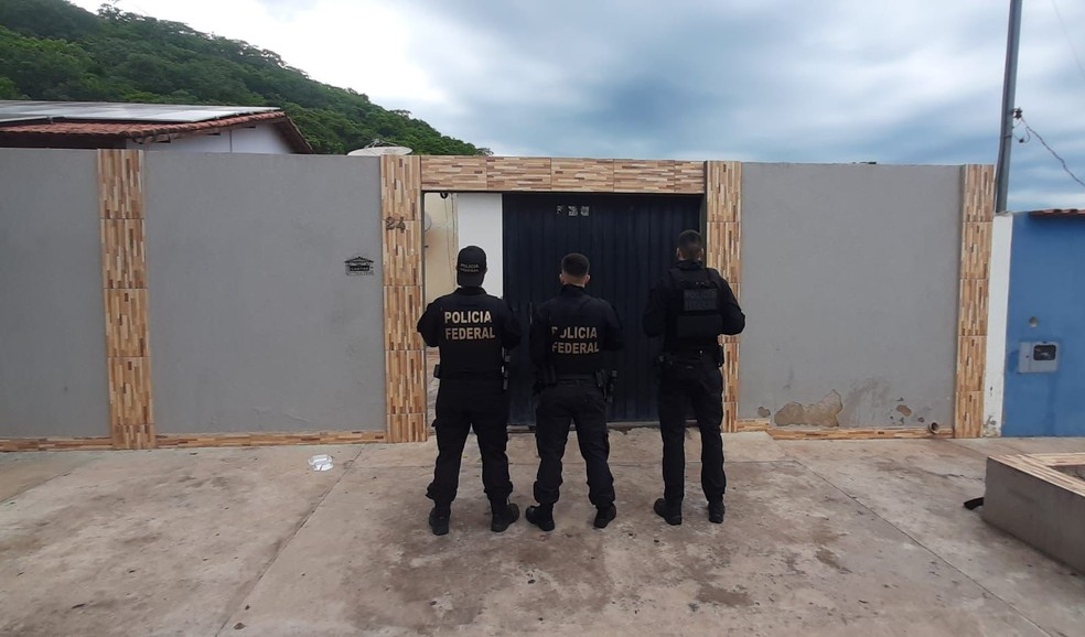PF preende suspeito de tráfico internacional em Corumbá — Foto: Divulgação